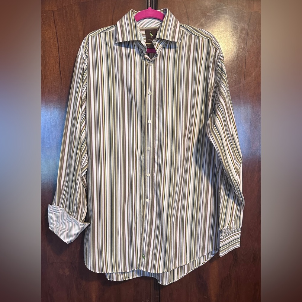 TAILORBYRD Striped Men's Shirt XL like new